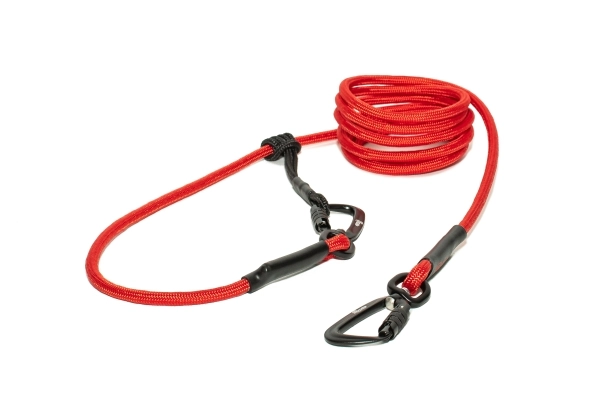EASYLONG Hundeleine TWIST - M - 3,5m - rot
